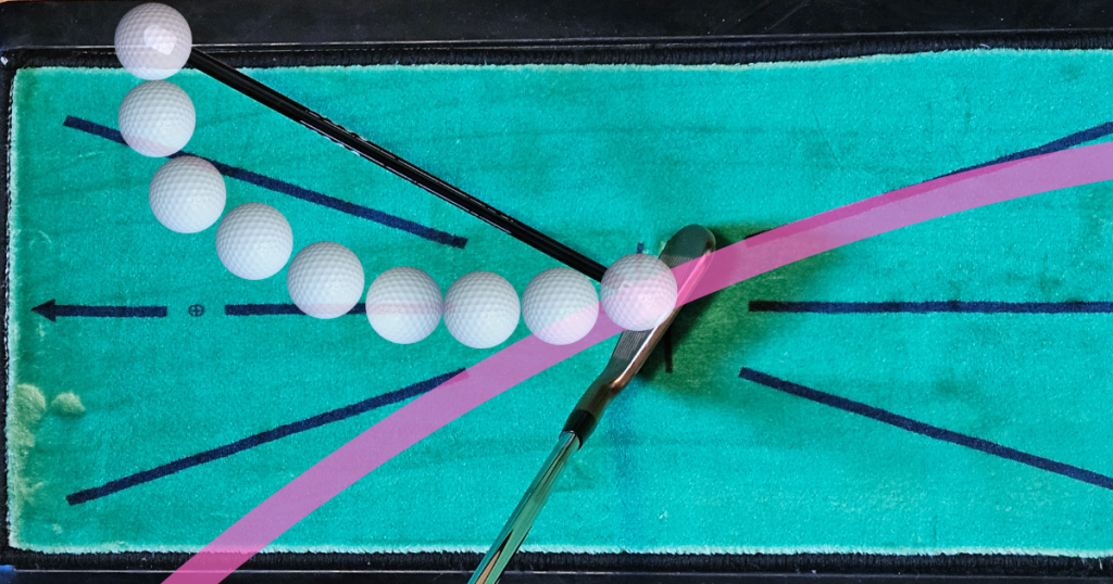 El banana slice para golfistas diestros