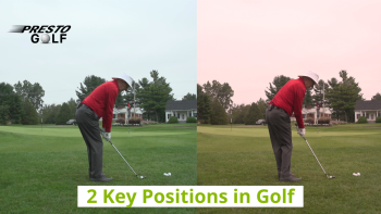 Address Setup Vs Impact Position in Golf