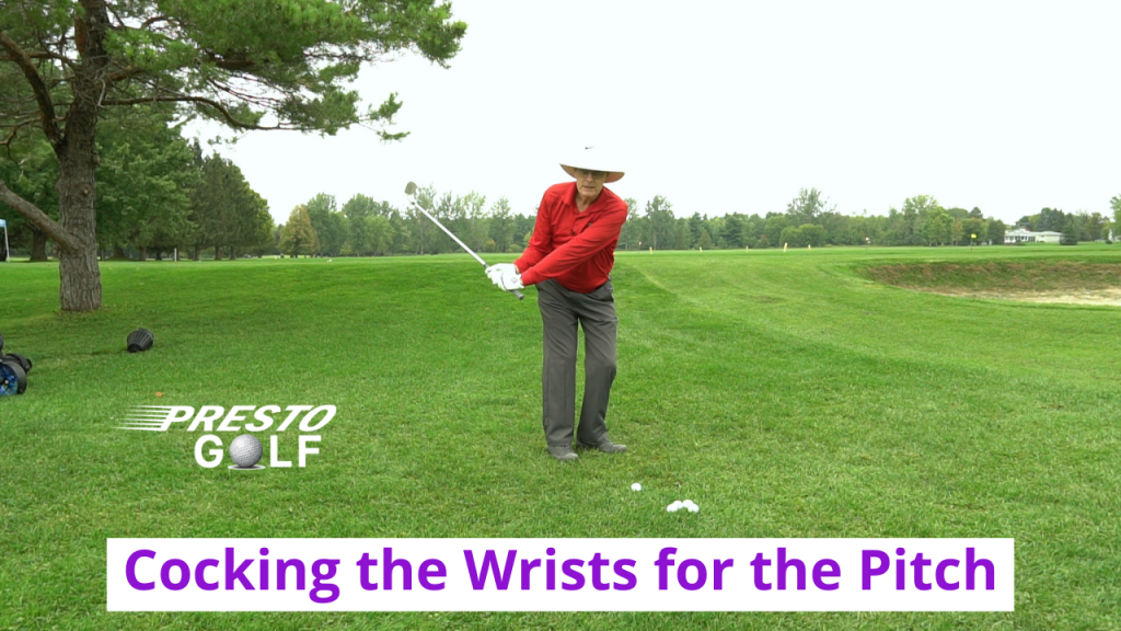 Cocking the Wrists for the Pitch Shot in Golf